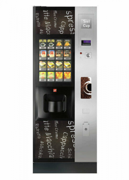InCup Automat der Firma Sielaff (Viertelbasen mit 3-Schneckensystem)