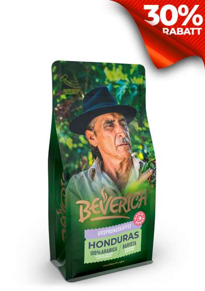 Premium - Ursprungskaffee "Honduras", 100% Arabica, (250 g), Ganze Bohne